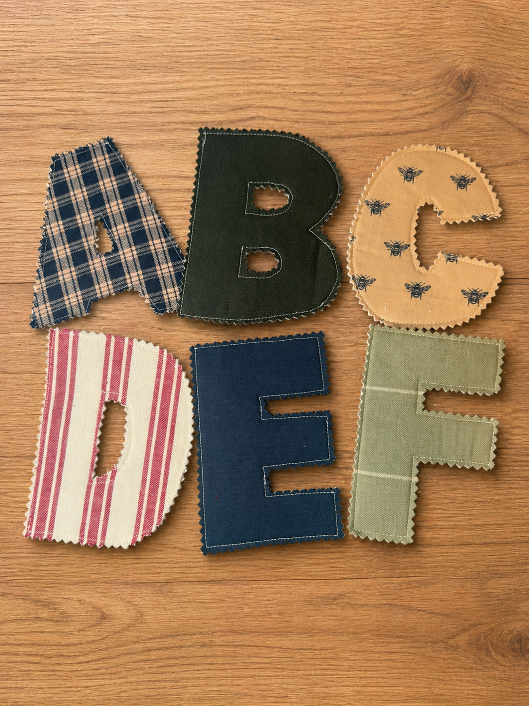 ABC & 123 Fabric Learning Set