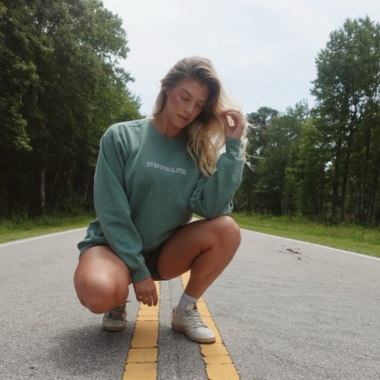 The Seen Collection | Embroidered Crewneck