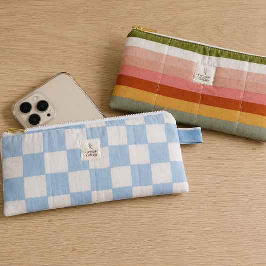 Phone Wallet/Makeup Brush Pouch