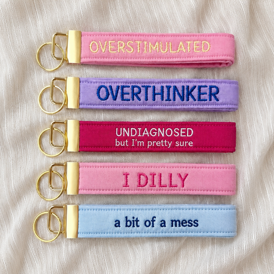 The Seen Collection | Wristlet Keychain