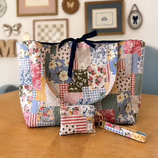 Extra Large Handmade Tote Bag
