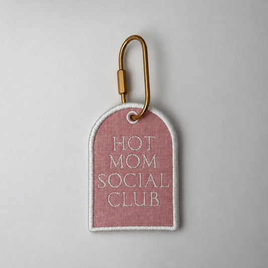 Hot Mom Social Club Bag Tag