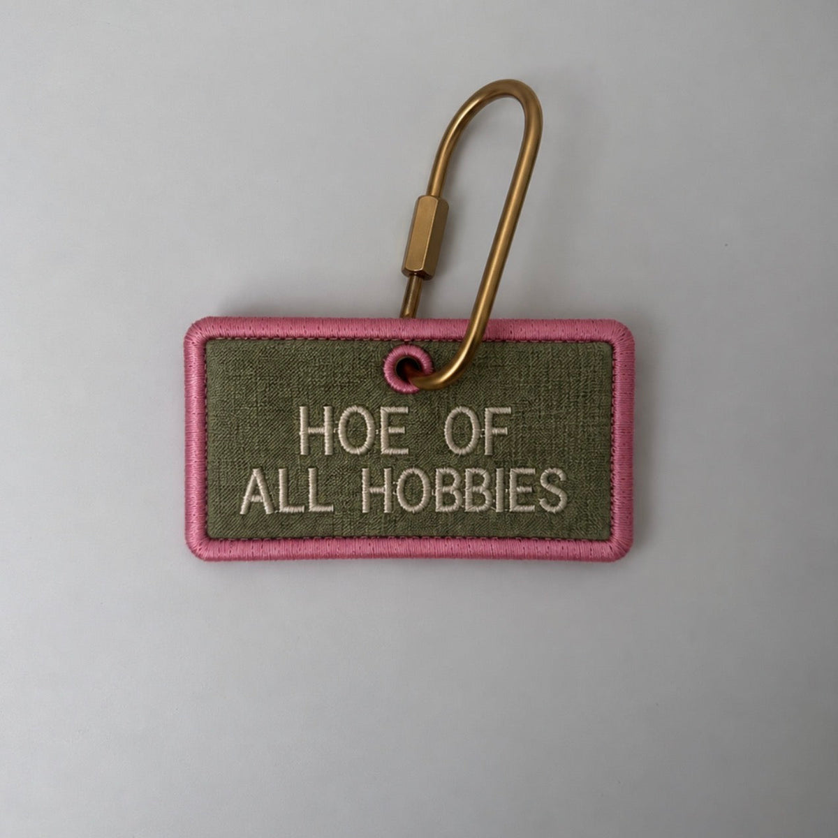 Hoe of all Hobbies Bag Tag