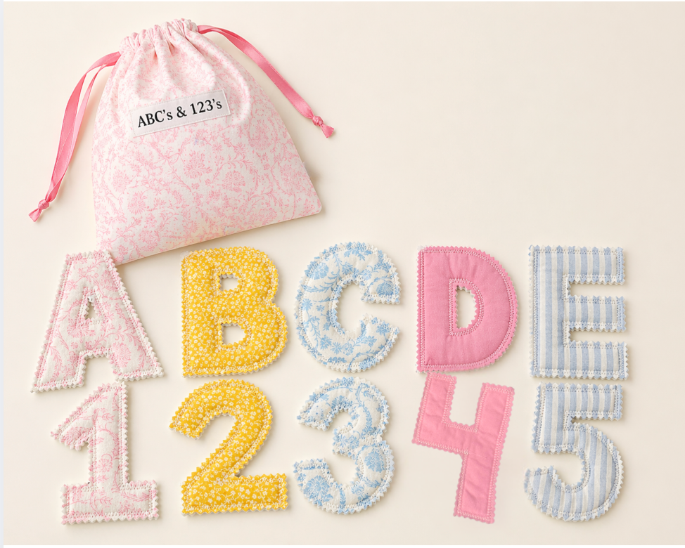 ABC & 123 Fabric Learning Set