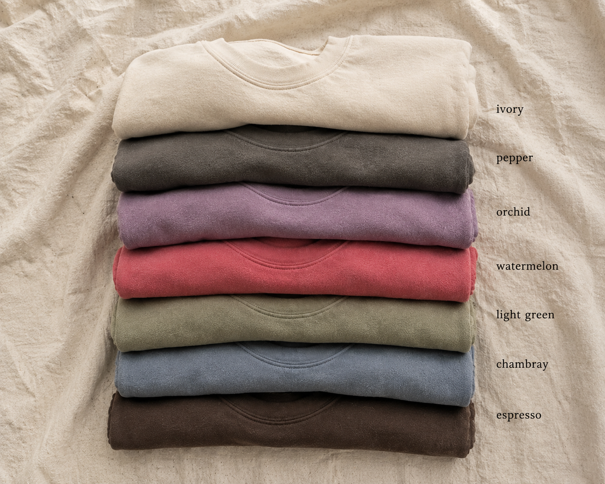 The Seen Collection | Embroidered Crewneck